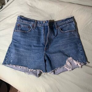 Abercrombie & Fitch Blue Jean Shorts